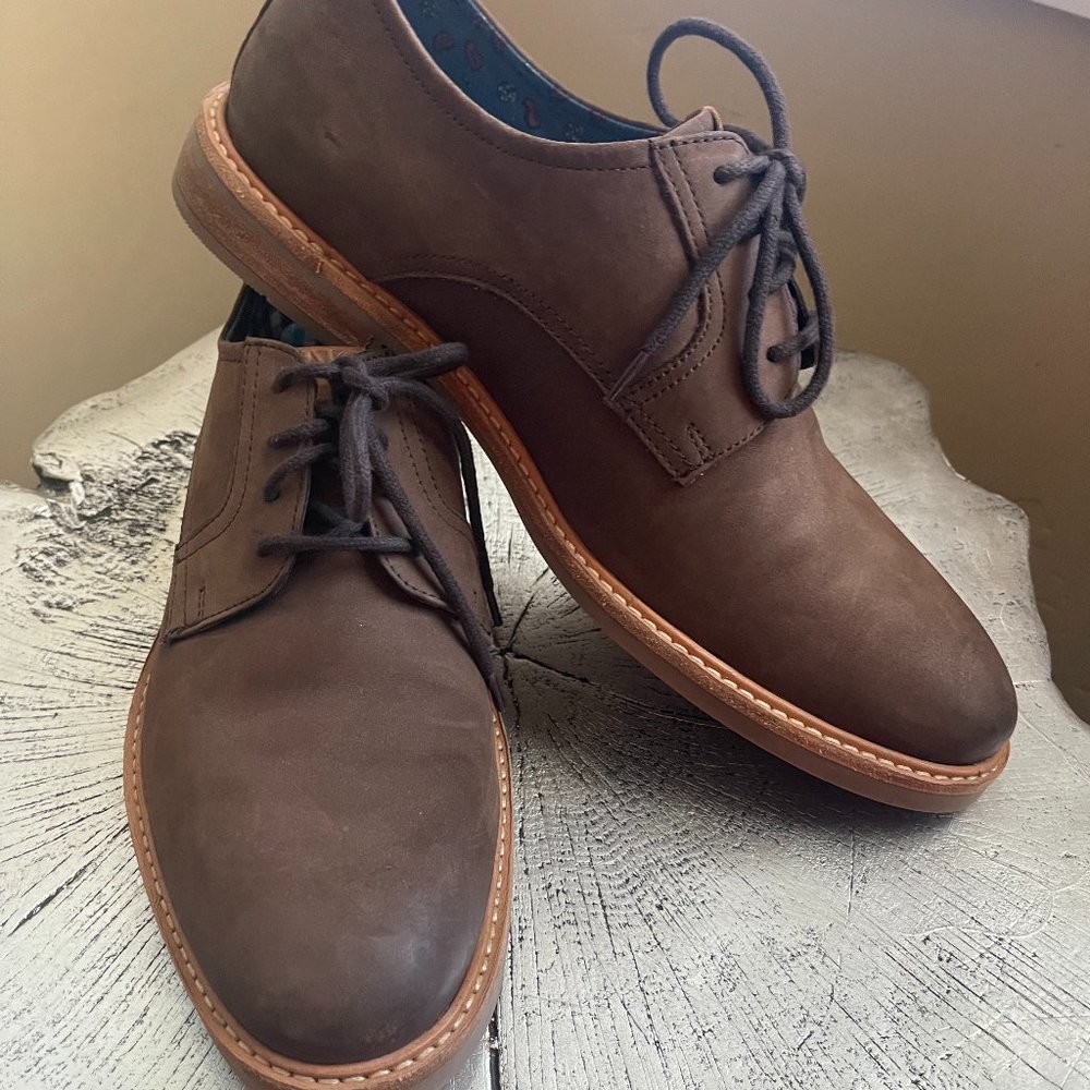Ben Sherman Brown Newbuck Oxford